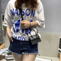 Mini PU Shoulder Strap Handbags for Everyday Black