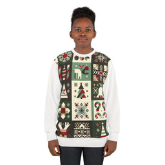 Minimalist All Over Print Christmas Sweatshirt Enchanted