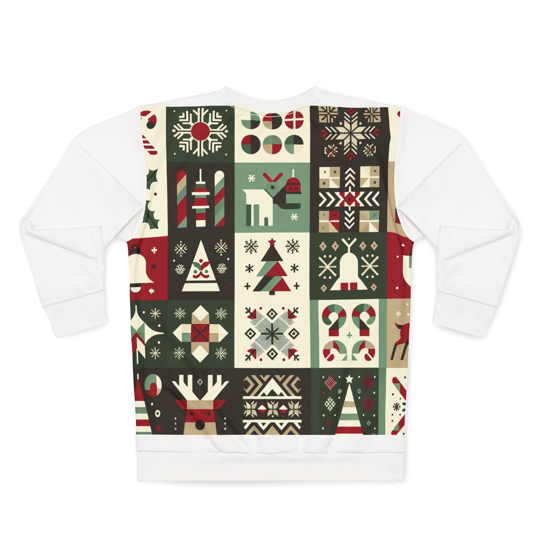 Minimalist All Over Print Christmas Sweatshirt Enchanted