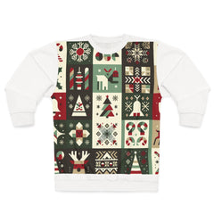 Minimalist All Over Print Christmas Sweatshirt Enchanted