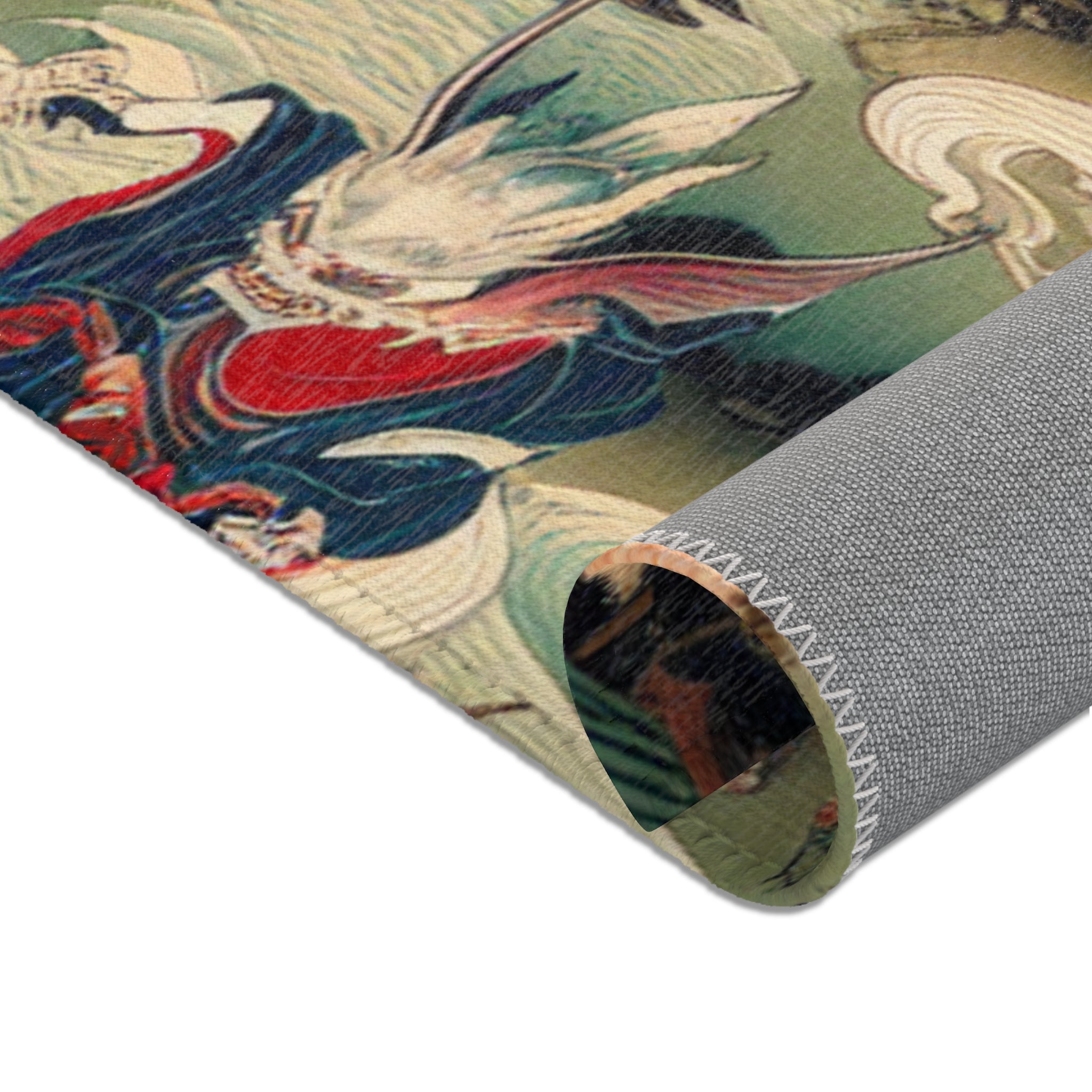 Miyoko Hokusai - Japanese Yōkai Rug - Home Decor