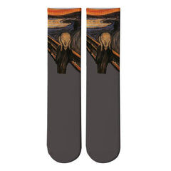 Monet Starry Night Art Oil Painting Socks / One Size