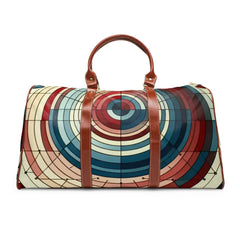 ’Monica Abstract - Geometric Travel Bag’