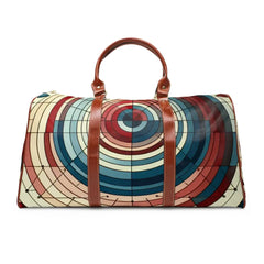 ’Monica Abstract - Geometric Travel Bag’