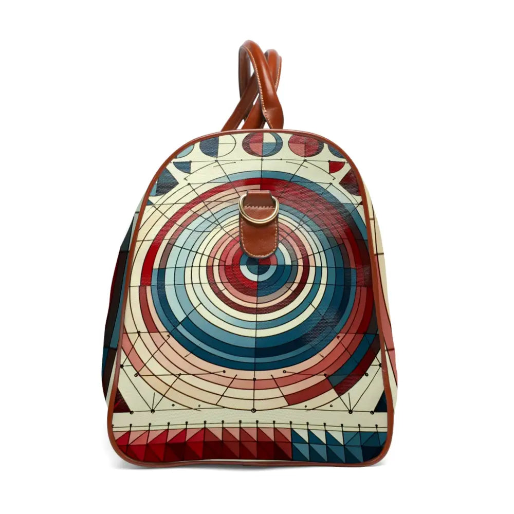 ’Monica Abstract - Geometric Travel Bag’