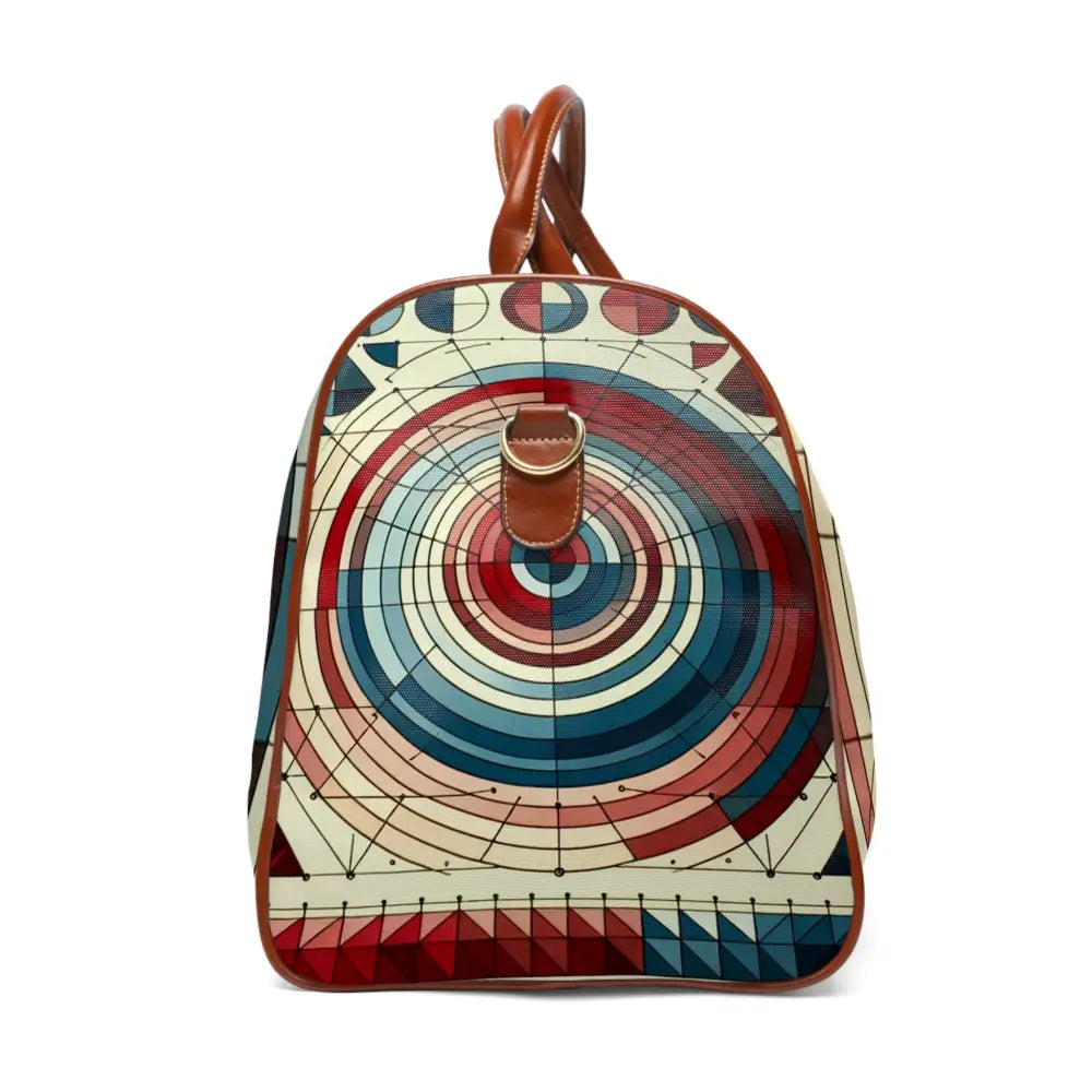 ’Monica Abstract - Geometric Travel Bag’