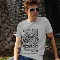 Monopoly The Bank Always Wins T-Shirt Urban Streetwear