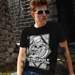 Monopoly The Bank Always Wins T-Shirt Urban Streetwear