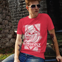 Monopoly The Bank Always Wins T-Shirt Urban Streetwear