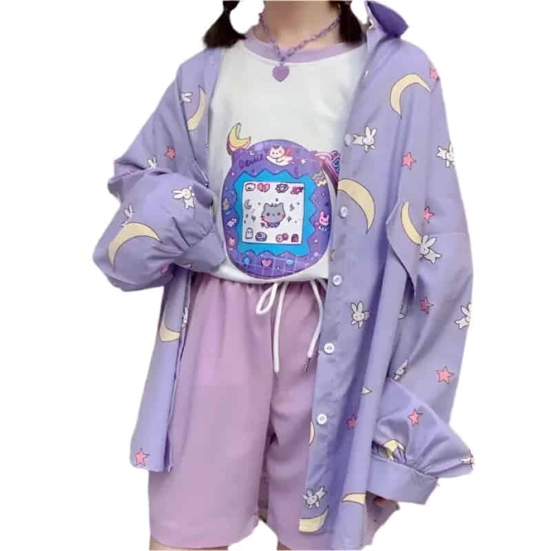 Moon Korean Style Kawaii Shirt