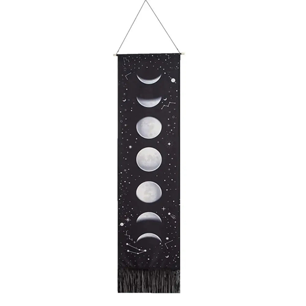 Moon Phase Tapestry Wall