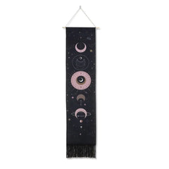 Moon Phase Tapestry Wall