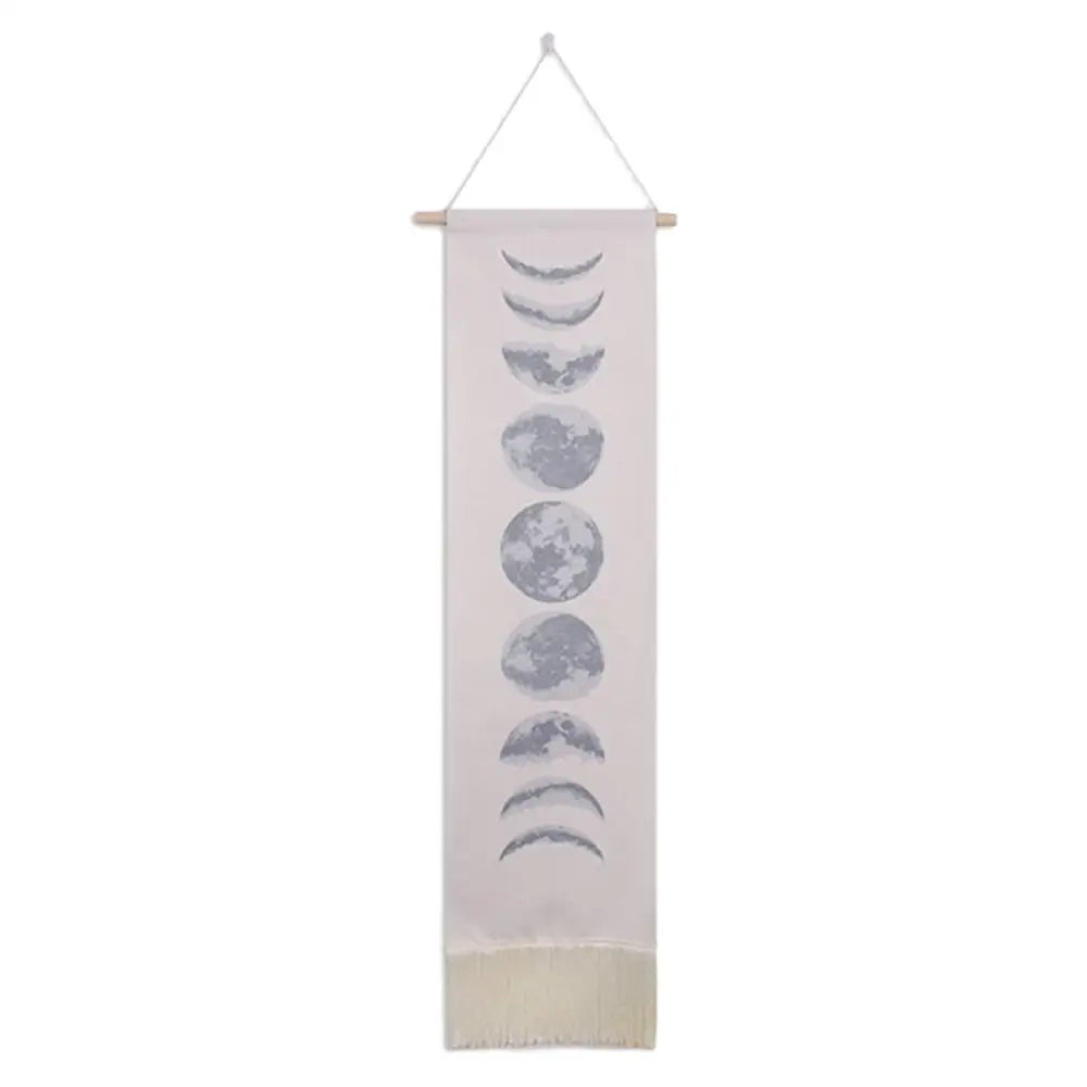 Moon Phase Tapestry Wall