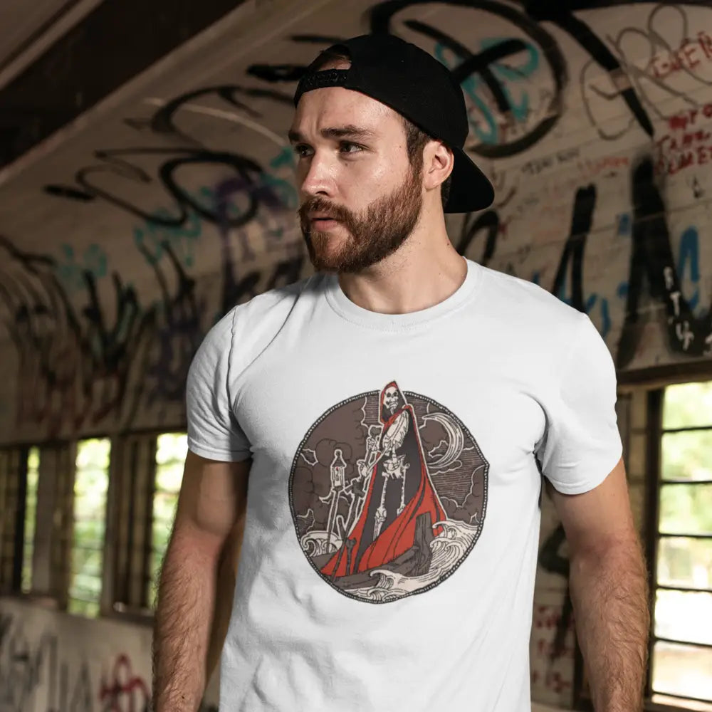 Morte Nostra T-Shirt Original Version with Skeletal Design