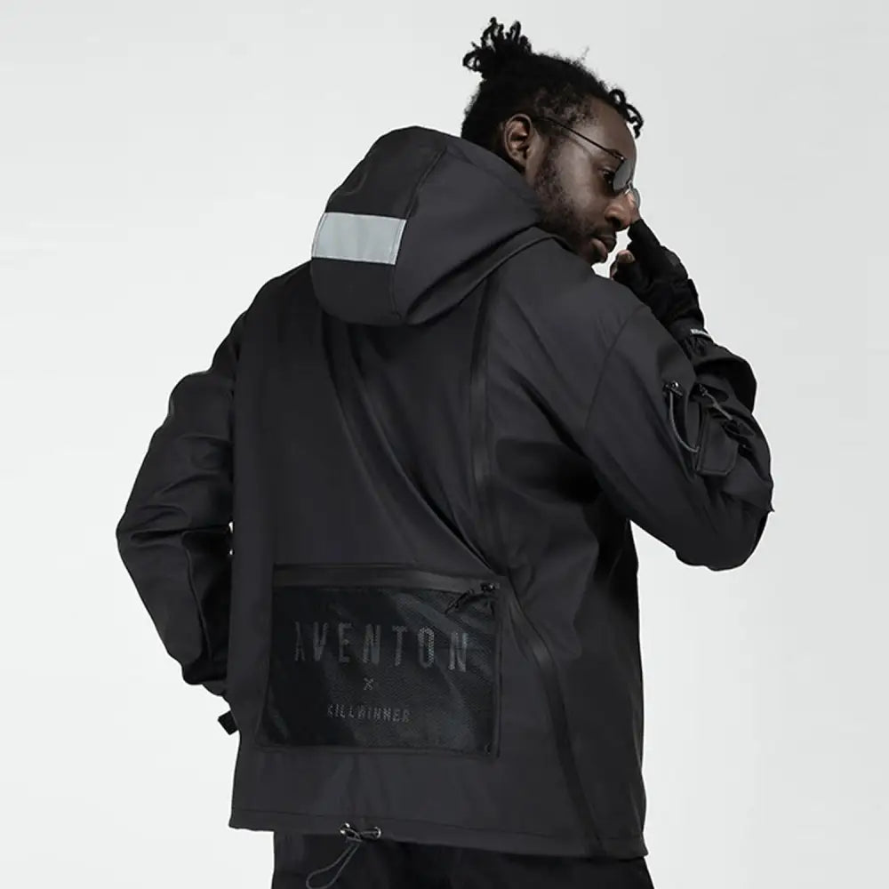 Multi Pockets Cargo Men Windbreaker Jackets