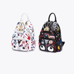 Multiple Graffiti Cute Backpacks