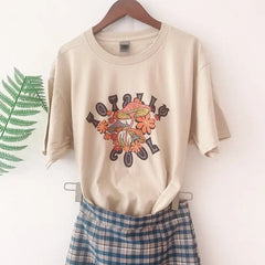 Mushroom Fan Club Retro Cute T Shirt