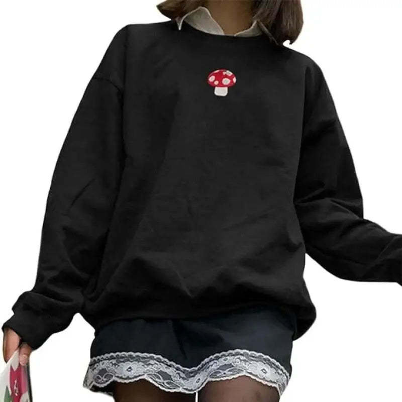 Mushroom Oversized Sweatshirt