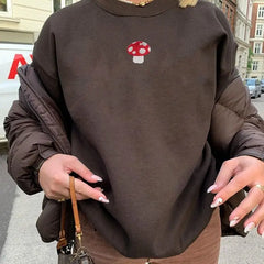 Mushroom Oversized Sweatshirt