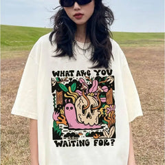 Mushroom Retro Oversize T-Shirt