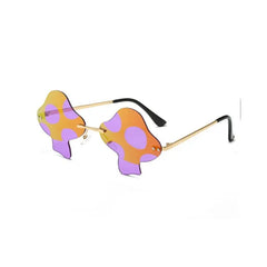 Mushroom Rimless Glasses