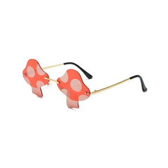 Mushroom Rimless Glasses