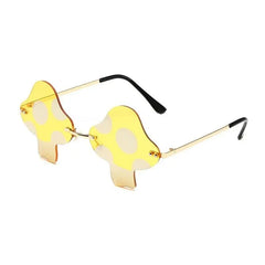 Mushroom Rimless Glasses