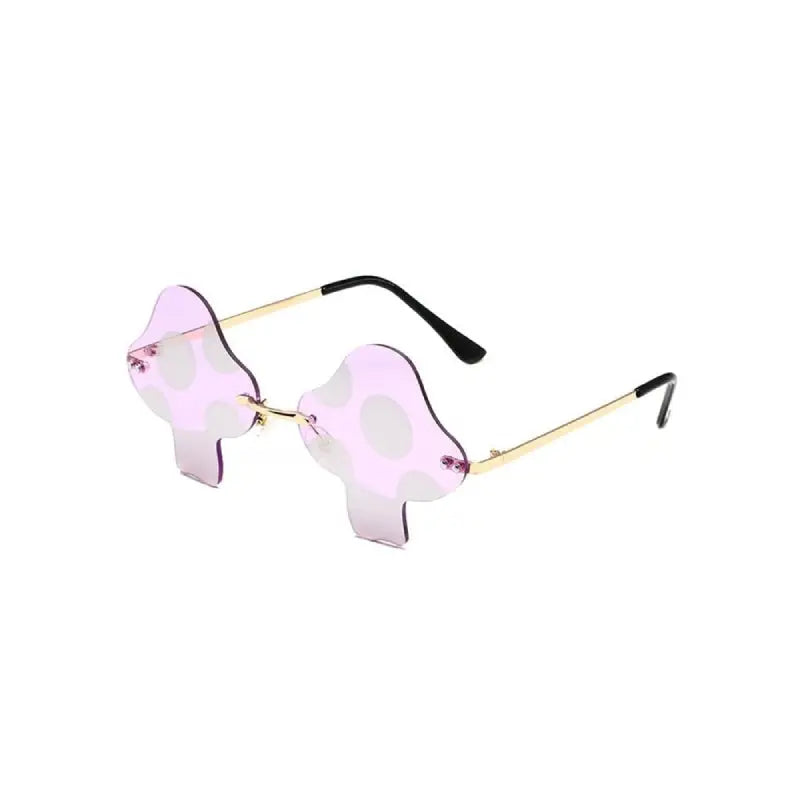 Mushroom Rimless Glasses