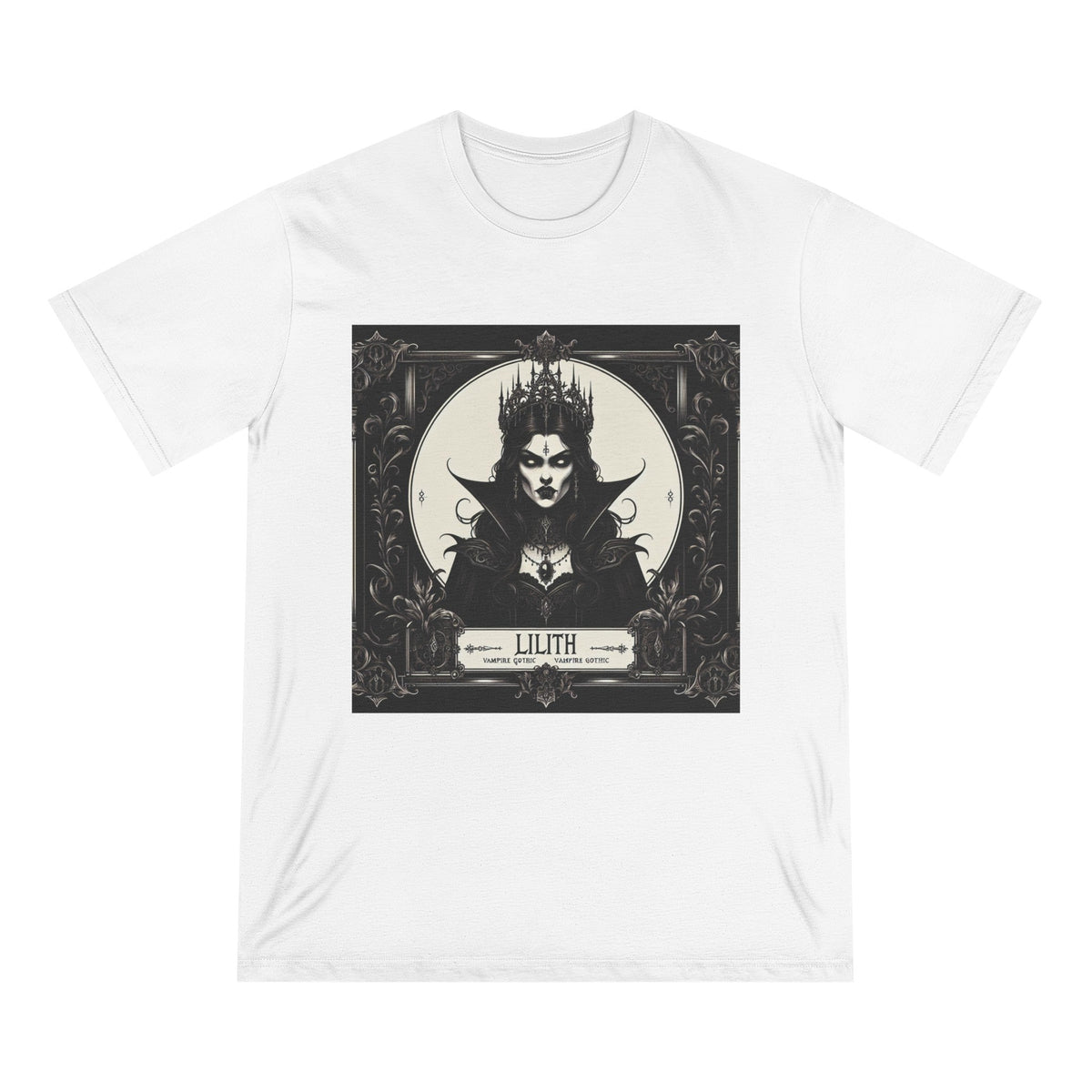 ’Mystic Enchantress Lilith - Graphic T-Shirt’ - White