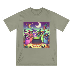 Mystic Moonlight Melange Witches Tee Eucalyptus / XS