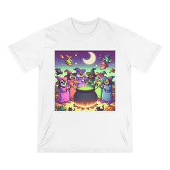 Mystic Moonlight Melange Witches Tee White / XS
