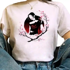 Nana Osaki O Neck T Shirt for Anime Fans Blossom Cherry