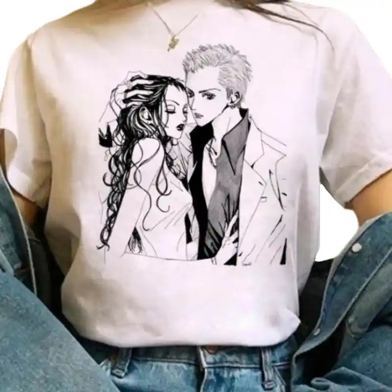 Nana Osaki O Neck T Shirt for Anime Fans Men Women / XS
