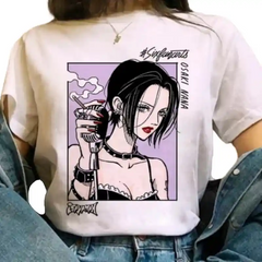 Nana Osaki O Neck T Shirt for Anime Fans Smoking / XS