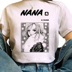 Nana Osaki O Neck T Shirt for Anime Fans / XS