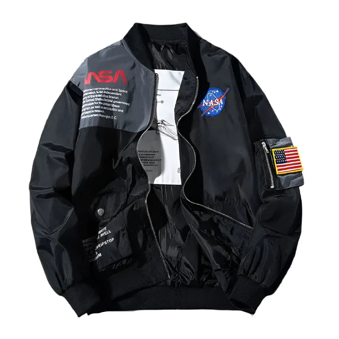 NASA Astronaut Space Bomber Jacket - UrbanWearOutsiders