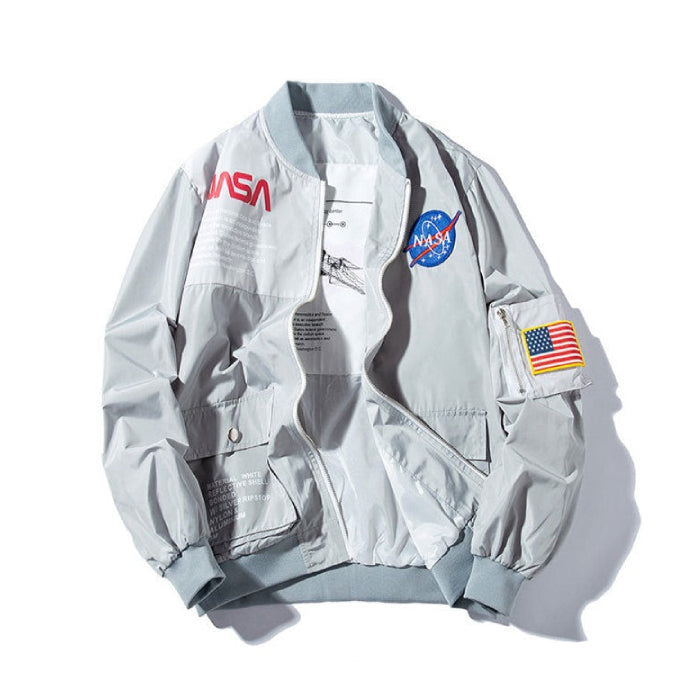 NASA Astronaut Space Bomber Jacket - Jackets