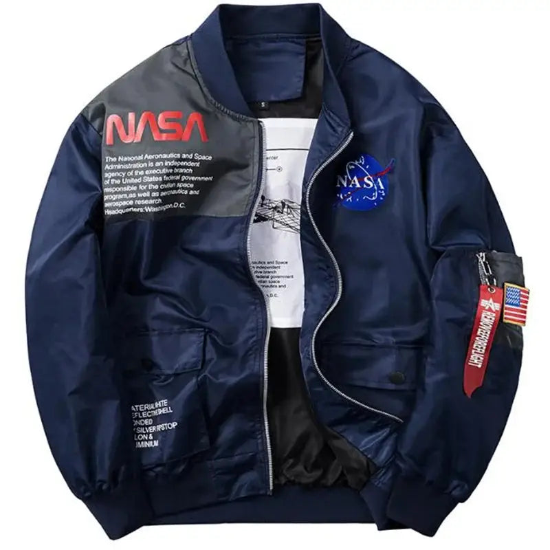 NASA Astronaut Space Bomber Jacket - UrbanWearOutsiders