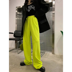 Neon Yellow Pants - S