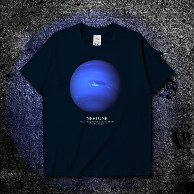 Neptune Short-Sleeve T-Shirt for Everyday Wear Blue / XS