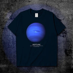 Neptune Short-Sleeve T-Shirt for Everyday Wear Blue / XS