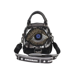 New Multi-Pocket Rhinestone Bag