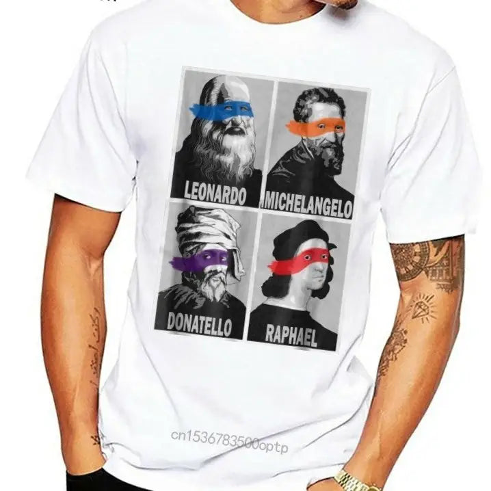 Ninja Artist Renaissance Vaporware T-Shirt - White / XXS