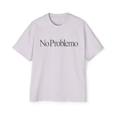 No Problemo Oversized TShirt Casual Cotton Top Orchid / S