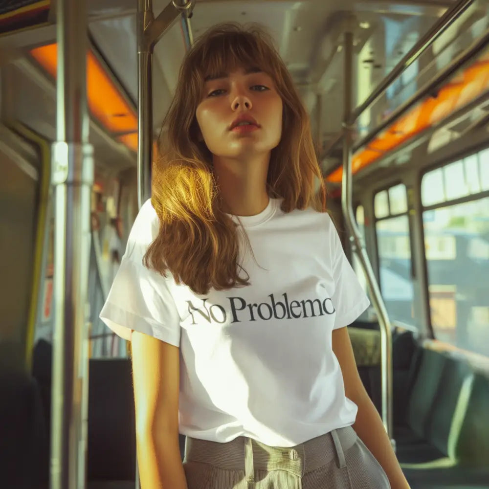 No Problemo Oversized TShirt Casual Cotton Top
