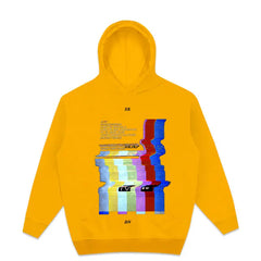 No Signal Tv Multicolor Steet Fashion Hoodie