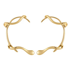 Non-Piercing Branches Ear Gold Color