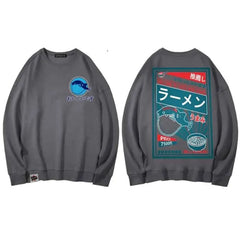 Noodle Dish Japanese Harajuku Sweatshirts