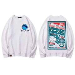 Noodle Dish Japanese Harajuku Sweatshirts