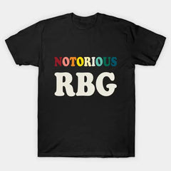 Notorious RBG American Judge T-Shirt Black / XS